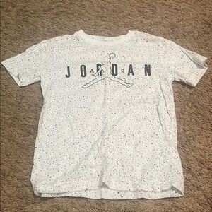 Jordan Logo T-Shirt with Colorful Speckles